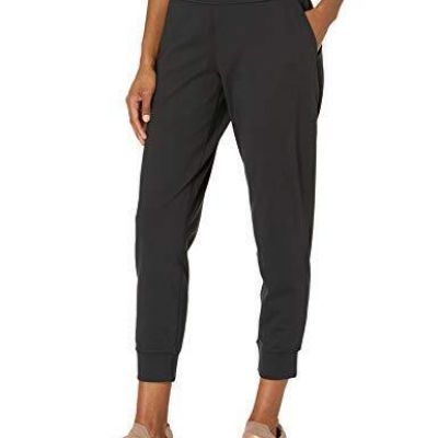 Brand - Core 10 Womens Spectrum Jogger Yoga Pant, Black, Size X-small Washed