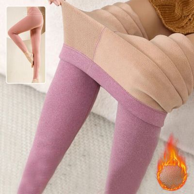 Warm Cashmere Leggings Winter Soft Slim Pants Fashion For Women Clothing
