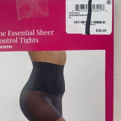 Commando essential Sheer Control Tights Women’s Size M HCK10T01 NU04 Medium Nude