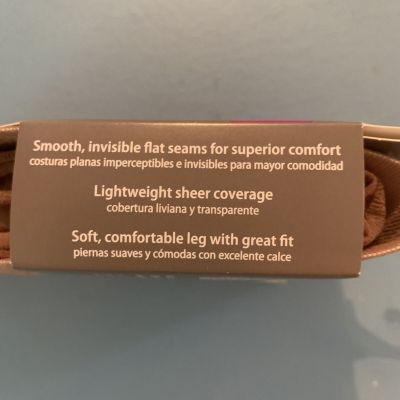 BNWT Secret Treasure Sheer Opaque Size Sexy 2 Cocoa Weights 120lbs-170lbs