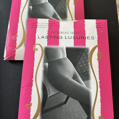 Victoria’s Secret Lasting Luxuries Pantyhose - Two Pairs