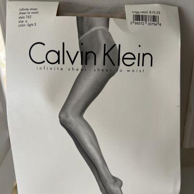 ? Calvin Klein, Infinite Sheer Sheer To Waist Pantyhose, NEW pantyhose