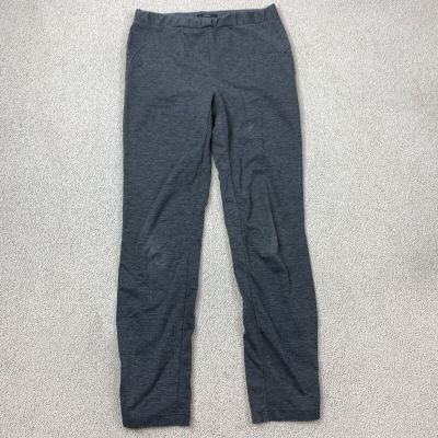 Style & Co. Stretch Leggings Women's Small Gray Mid Rise Ankle Zip
