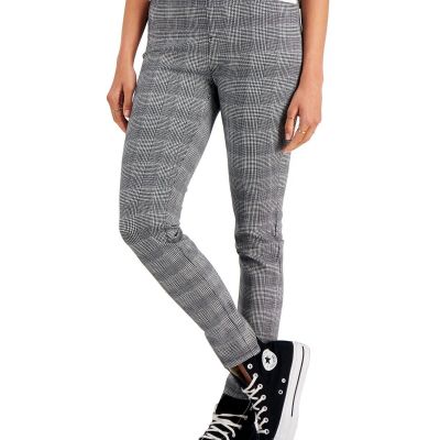 MSRP $43 Style & Co Plaid Leggings Black Size Small