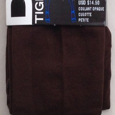 NIP DKNY WOMEN'S OPAQUE CONTROL TOP CHOCOLATE BROWN TIGHTS STYLE 412 S $14.50