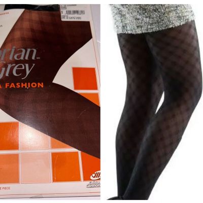 Dorian Grey Women Stocking Size G 5-5’6, 125-160lbs Giovanna Black Malla Fashion