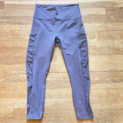 Fabletics Powehold heather workout athletic leggings casual pants small S b24