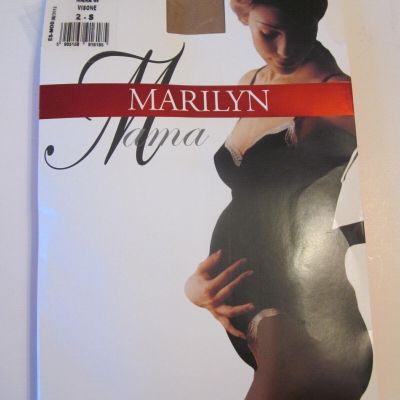 Marilyn Mama Maternity Tights 40 DEN MM40 Visone Size Small
