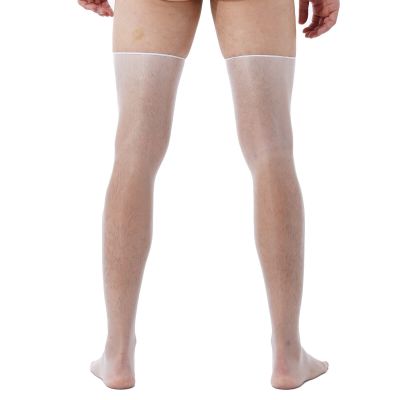 US Sexy Women Patent Leather Thigh High Stocking Skinny Long Socks,Clubwear