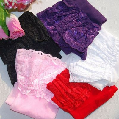 Sexy Lace Silicone Top Stay Up Thigh-High Stockings For Women Costume Pantyhose