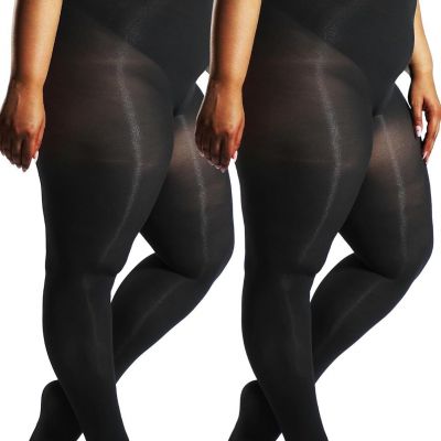 SUREPOCH Plus Size Tights for Women, Ultra Large Up To 6x, 20 Colors Semi Opaque