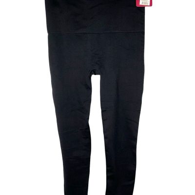 Anti x Proof Seamless Compression Leggings A512525 Black Plus Size 2X NEW