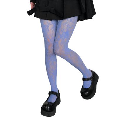 Stockings Solid Color Slimming Hollow Out Nightclub Stockings Tight