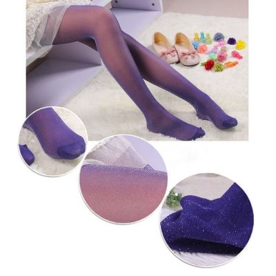 Silver Night Party Sparkle Stockings Pantyhose Glitter Shiny Tights