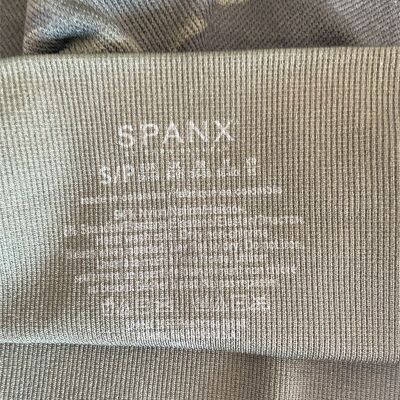 Spanx Camouflage Compression Leggings Size Women's Small Shaping Green Camo