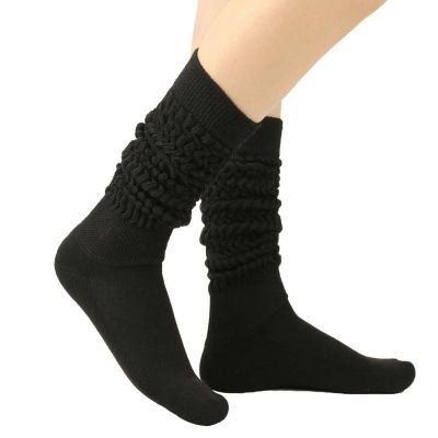 Winter Women Girls Extra Long Slouch Boot Socks Knee High Slouch Socks Soft USA