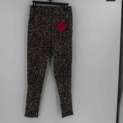Universal Fashion Leopard Print Fleece Lined Leggings Size Plus NWT