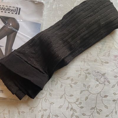 NEW Wolford Pauline Tights XS Brown