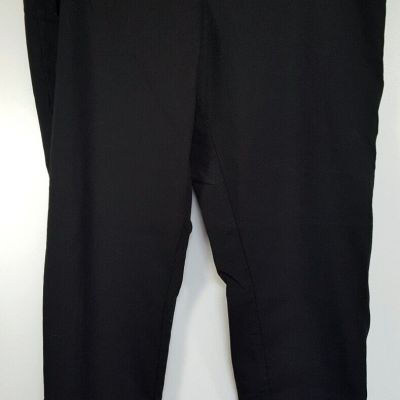 No Boundaries Pull On Leggings Women's Plus Size XL Black Rayon Blend