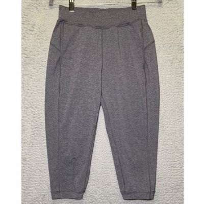 Lululemon Leggings Womens 4 Grey Cropped Workout Gym Yoga Athletic Ladies Pants