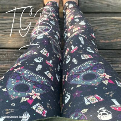 Women’s High Rise leggings, Pocket leggings, TC2 ,ultra soft leggings, Witchy