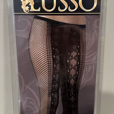 New Stockings - Black ARIA Fine Fishnets by Lusso FREE SHIPPING