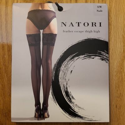 Natori Feather Escape Stay-Up Thigh-High Stockings NAT-804. Choose Size/Color