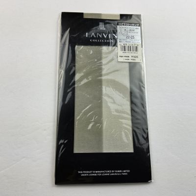 Lanvin Collection Knee High Stockings Pantyhose Socks Japan Size 22-25cm