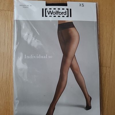Wolford 18382 Individual 10 Tights Black Size XS