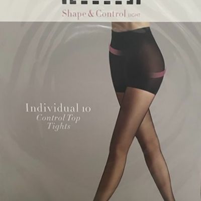 New Wolford Shape & Control Light Individual 10 Tights/Pantyhose M
