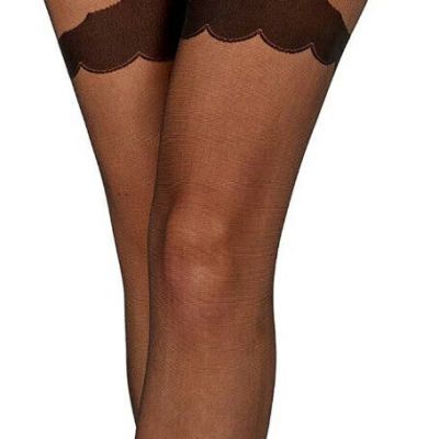 Pretty Polly Backseam Tights with Patterned Body - PNAXB9