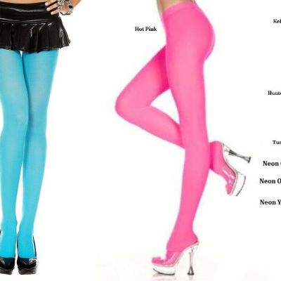 Plus Size Hosiery Pantyhose Designer Colors Opaque Tights Q/S Stockings