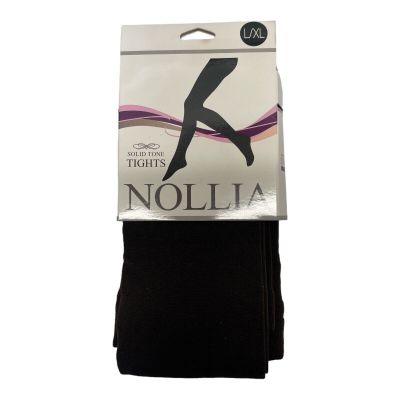 Nollia Women’s L/LX Brown Warm C O my Flexible Tights Solid Tone