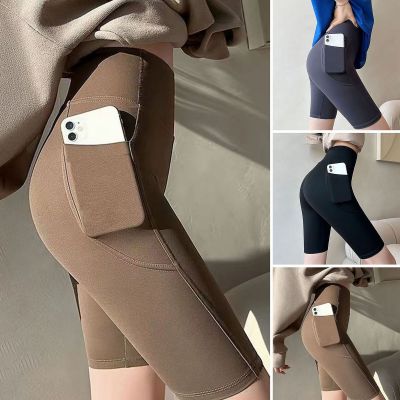 Leggings Solid Color Workout Butt-lifted Sports Leggings Moisture-wicking