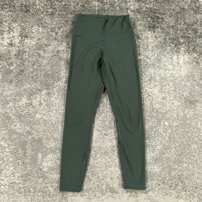Everlane Yoga Pants Womens XS Green Ankle Performance Athleisure Workout Gym Y2K