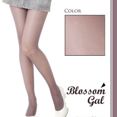 NEW **** Blossom Gal **** GRAY Stockings Hosiery Pantyhose Lingerie 9150