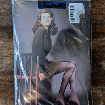 WOLFORD Opaque De Luxe Tights Pantyhose NEW Tights Black Strumpfhose Sz SMALL