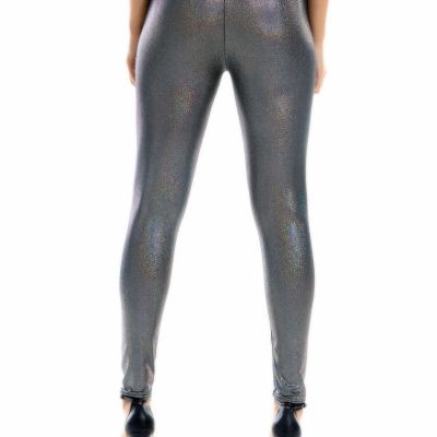 US Women Athletic Leggings Shiny Gym Workout Slim Fit Tight Casual Pant Clubwear