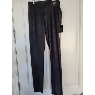 NWT Simply Vera/Vera Wang Leggings High Rise - slightly shiny soft faux leather