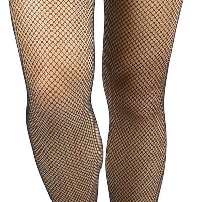Tobeinstyle Women’S Fine Fishnet Fashion Thigh High W/Satin Bow Stockings