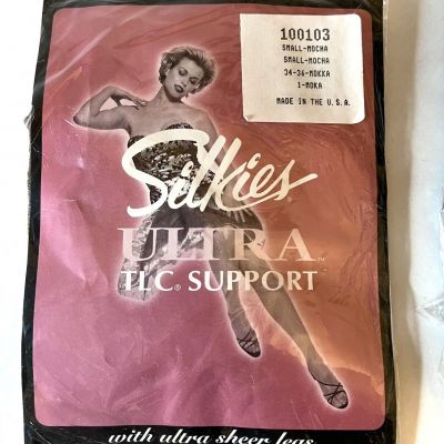 Silkies NEW Vintage Set Of 7 Ultra Control Top Pantyhose Tights - Sz Small