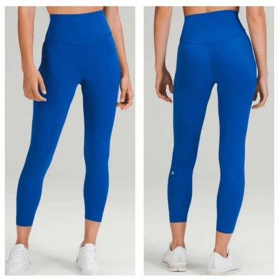New NWT Lululemon Base Pace Leggings 20 HR 25 Womens Symphony Blue Bright Run