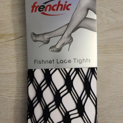 Frenchic Fishnet Womens Lace Stockings Tights S/M