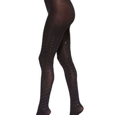 WOLFORD FABIENNE Tights Pantyhose in Black Sz:XS Ret: $115 New/Packaged