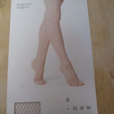 A New Day Women's Nude Open Mesh Fashion Tights Size S / M New
