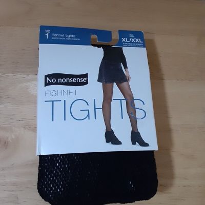 No Nonsense Woman's Fish Net Tights  Size XL/XXL  NEW WITH TAGS