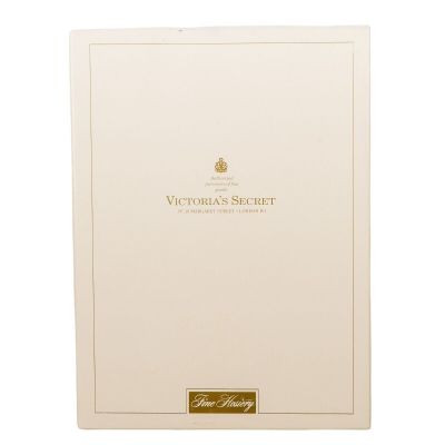 Victorias Secret Hosiery Lace Top Thigh High Nylon Stockings S White VTG London