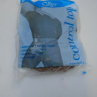 Silkies Control Top  queen-Beige x large honey