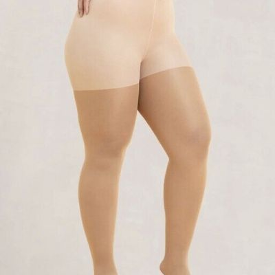 Women's SHAPERMINT Essential Ultra Resistant Shaping Tights Latte Size 3XL