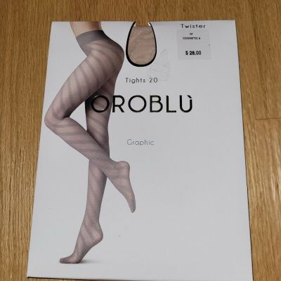 Oroblu Twister Tights 20 In Cosmetic 8. Choose Size